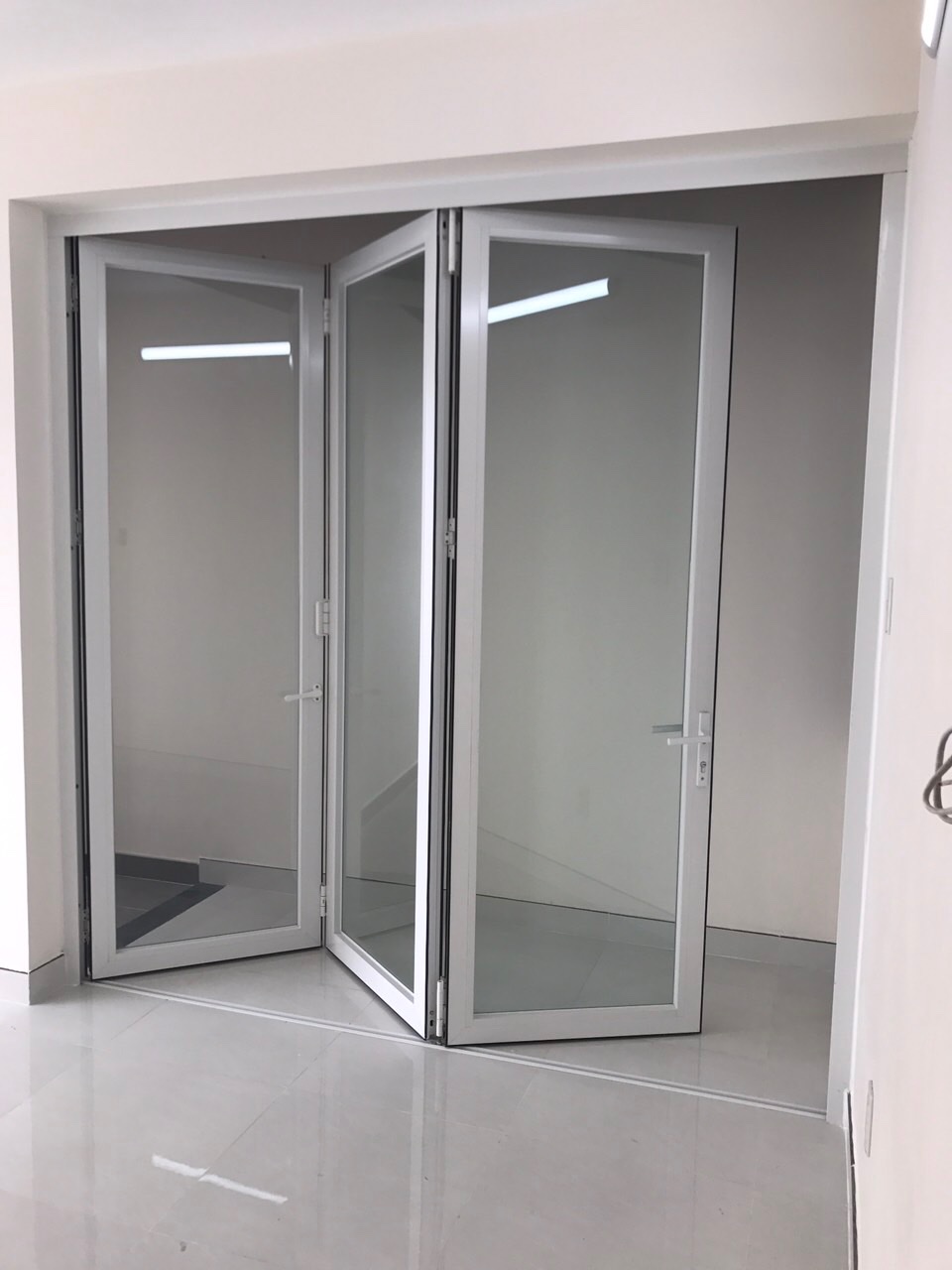 mẫu cửa nhôm xếp trượt đẹp