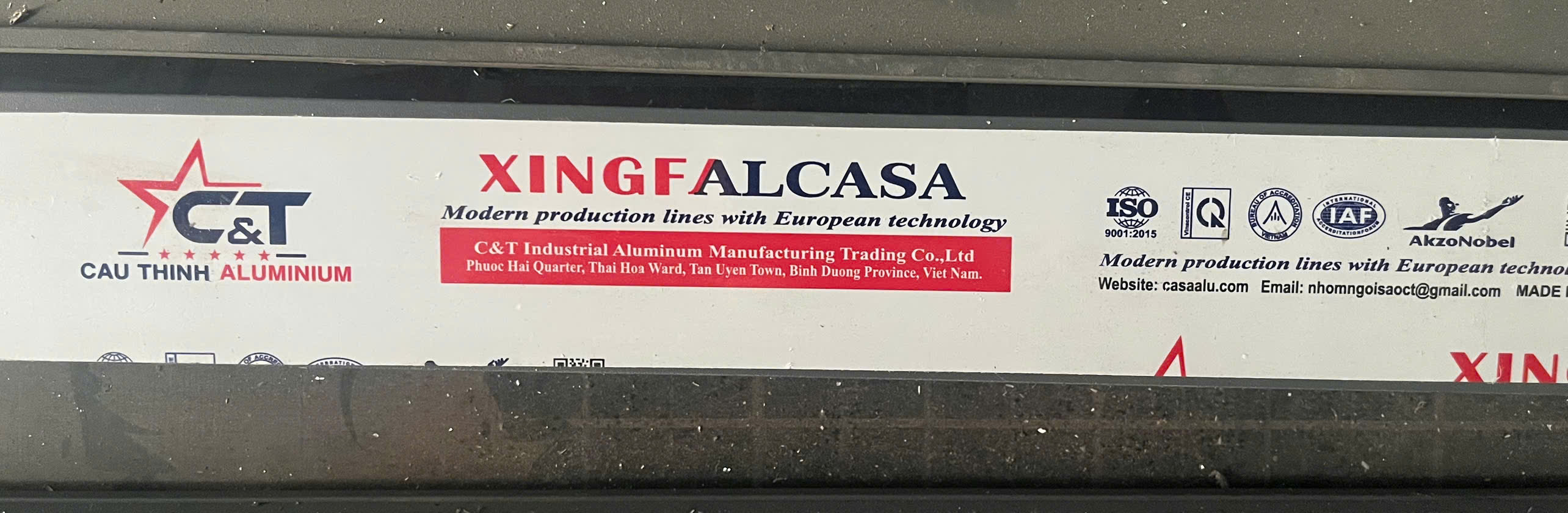 mẫu cửa nhôm XIngfa Casa