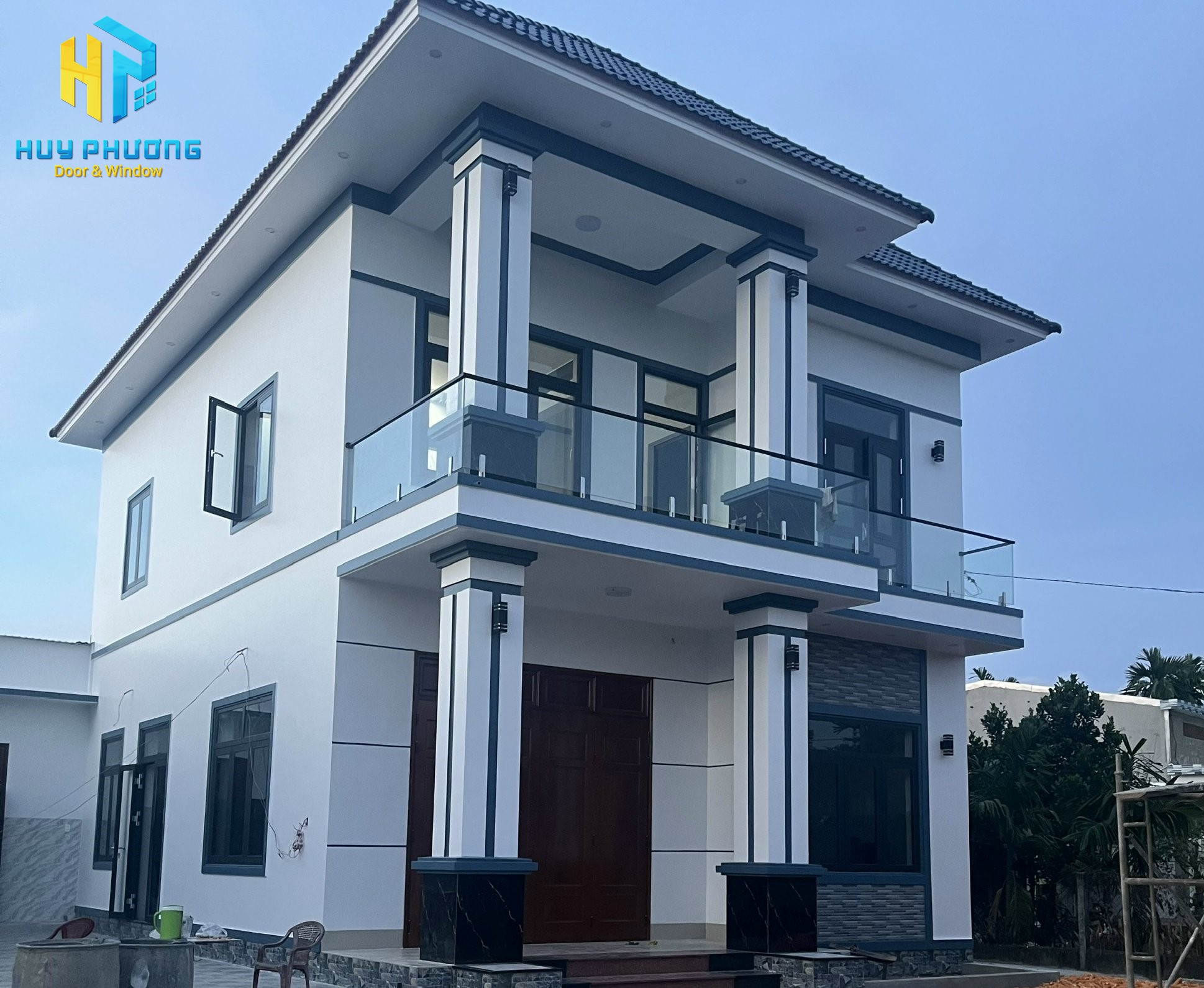 công trình thực tế cửa nhôm Xingfa