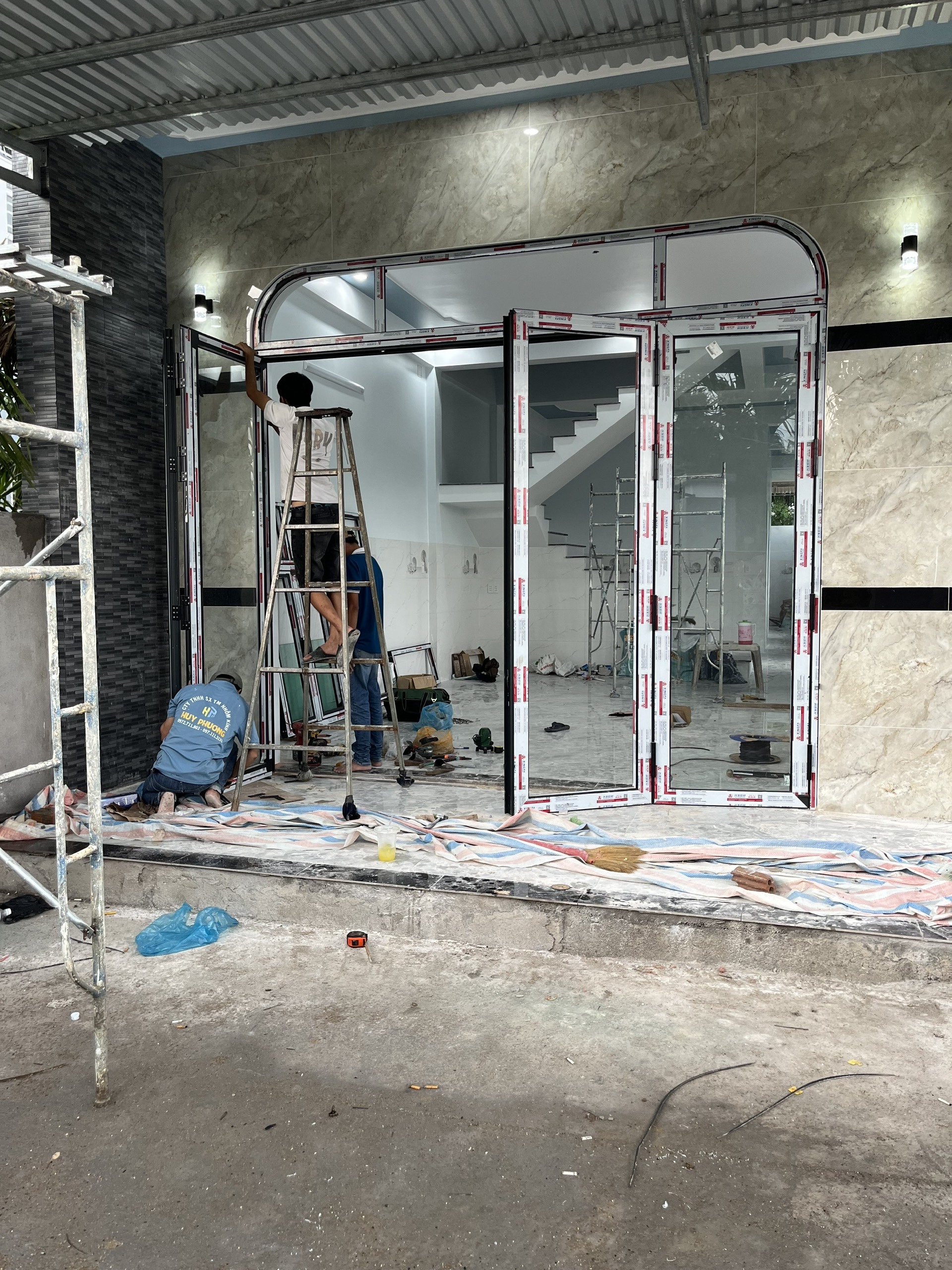 thi công lắp đặt cửa nhôm tại Xã Vệ Giang Quảng Ngãi