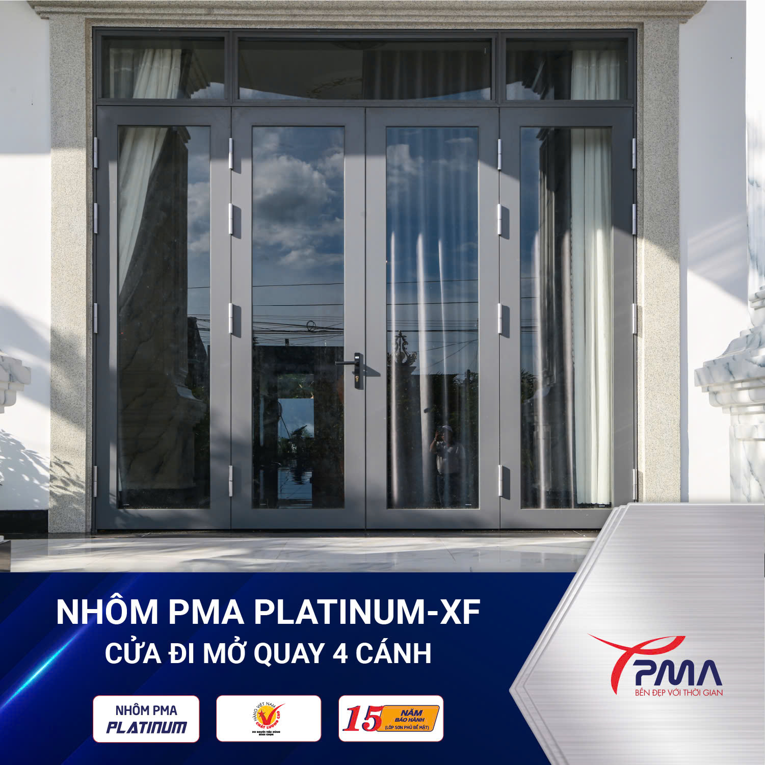 Hệ nhôm Xingfa PMA Platinum cao cap